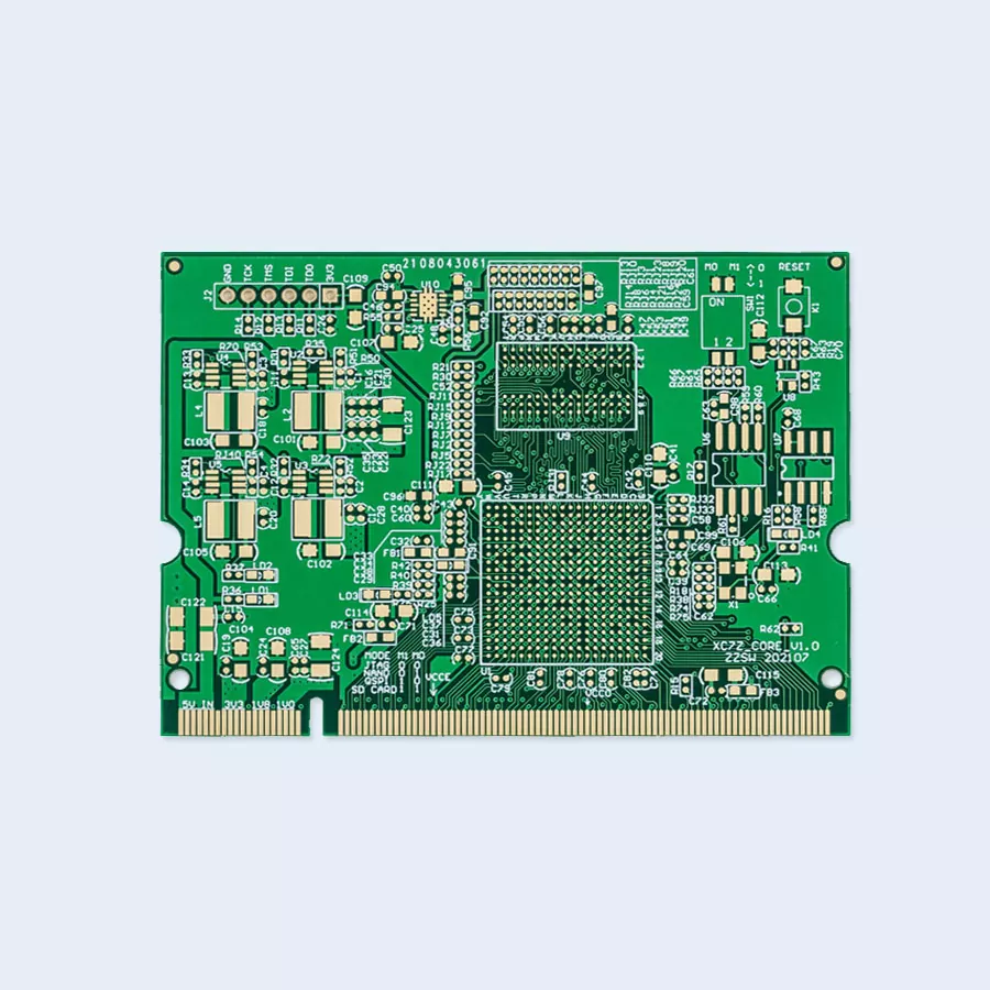Montagem de PCB para dispositivos de rede de comunicação
